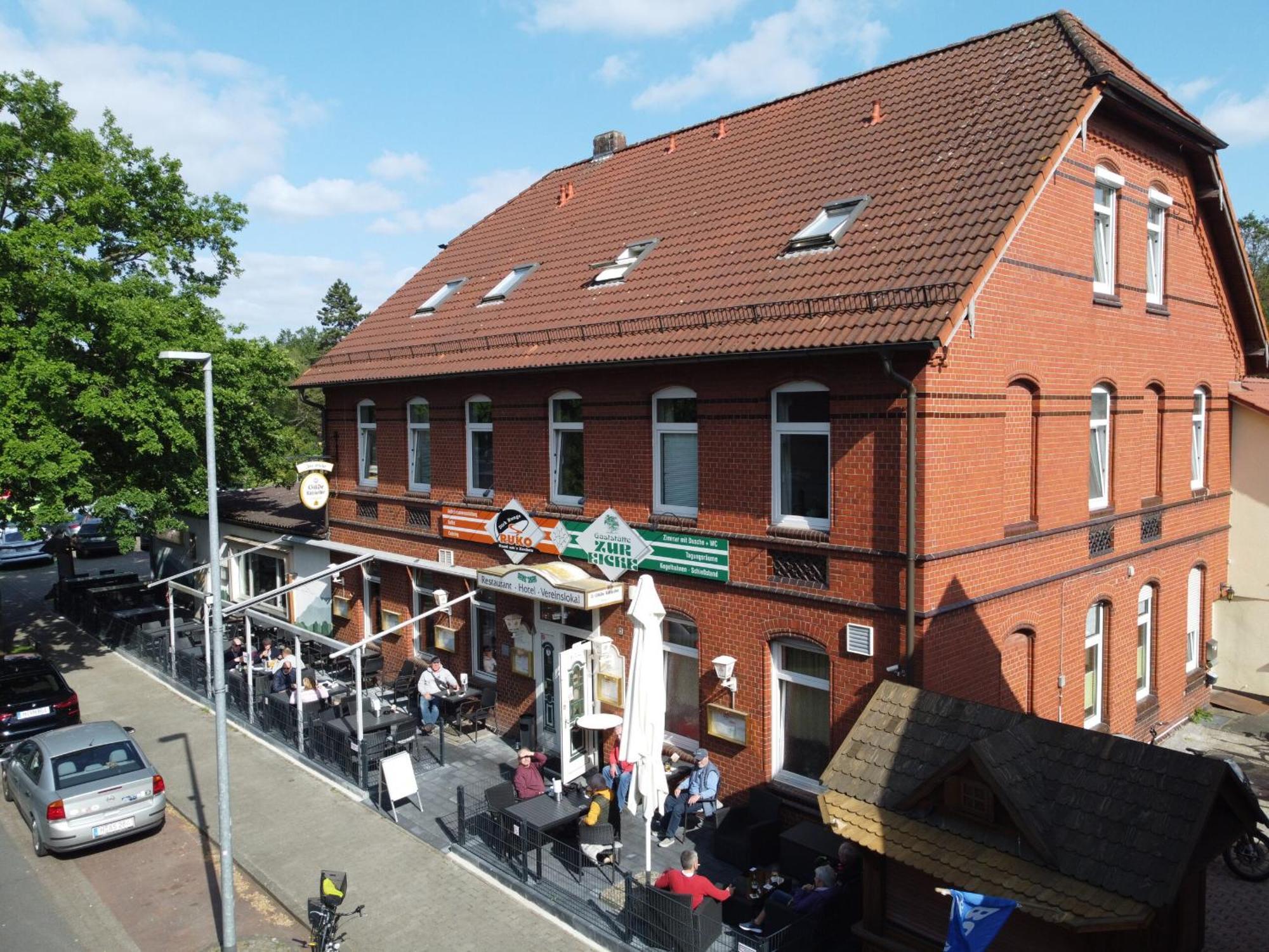 Gaststaette Zur Eiche Hotell Hannover Eksteriør bilde